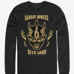 savage long sleeve shirt